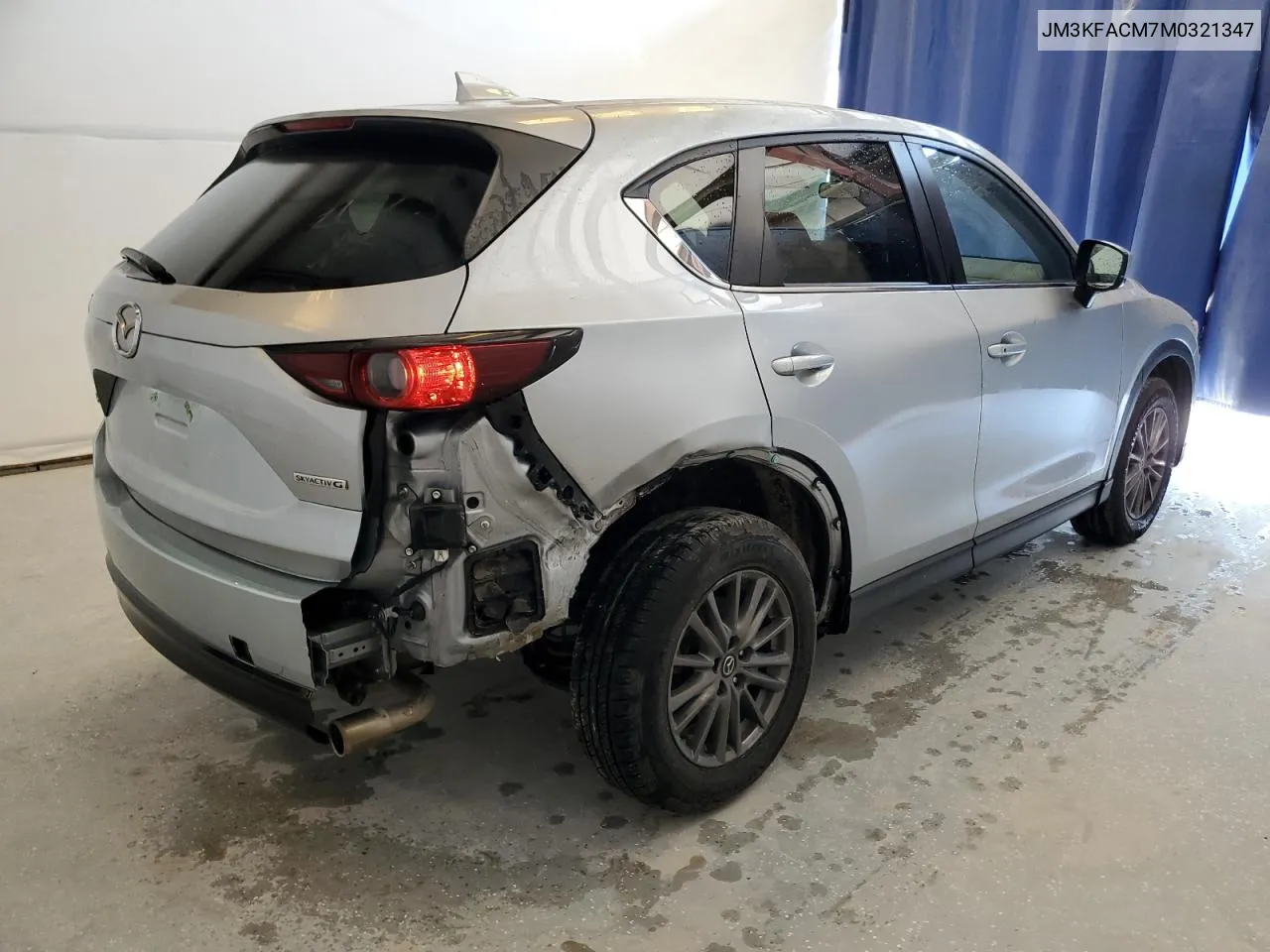 2021 Mazda Cx-5 Touring VIN: JM3KFACM7M0321347 Lot: 72449434