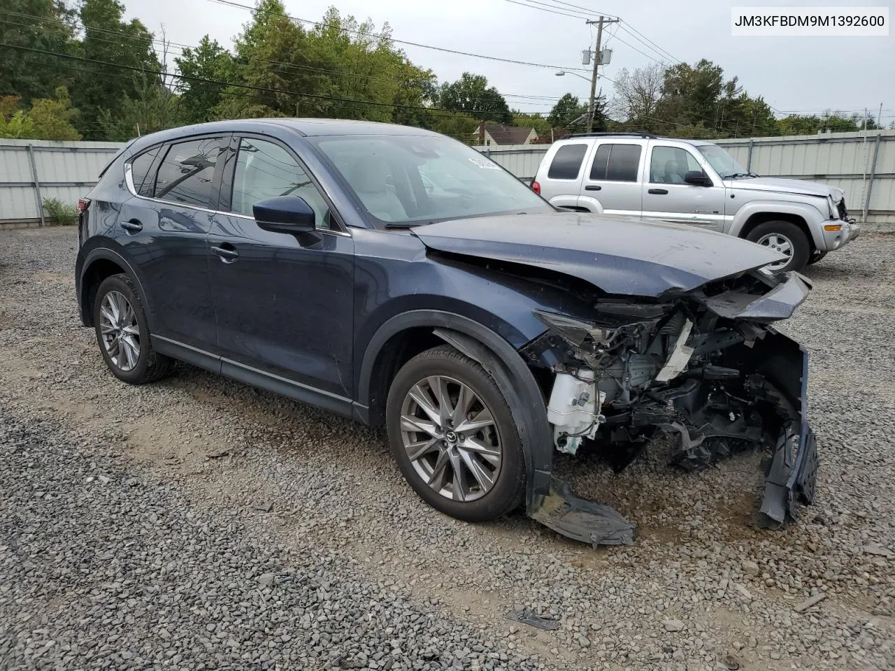 2021 Mazda Cx-5 Grand Touring VIN: JM3KFBDM9M1392600 Lot: 72453984