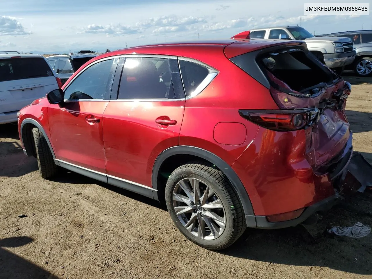 2021 Mazda Cx-5 Grand Touring VIN: JM3KFBDM8M0368438 Lot: 72721664