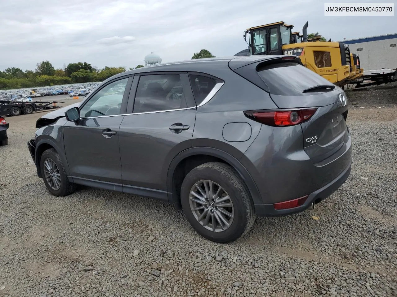 2021 Mazda Cx-5 Touring VIN: JM3KFBCM8M0450770 Lot: 72721934