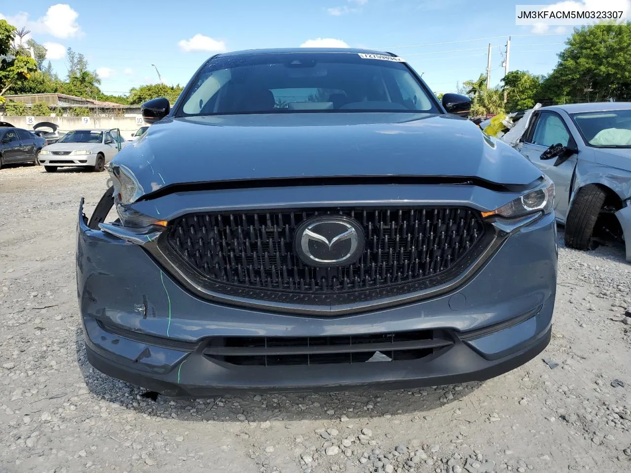 2021 Mazda Cx-5 Touring VIN: JM3KFACM5M0323307 Lot: 72759894