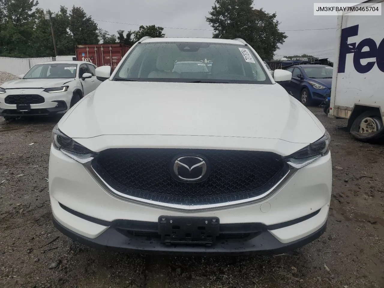 2021 Mazda Cx-5 Grand Touring Reserve VIN: JM3KFBAY7M0465704 Lot: 73178754