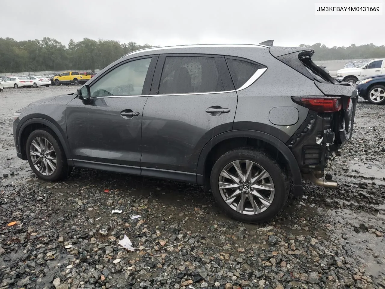 2021 Mazda Cx-5 Grand Touring Reserve VIN: JM3KFBAY4M0431669 Lot: 73178974