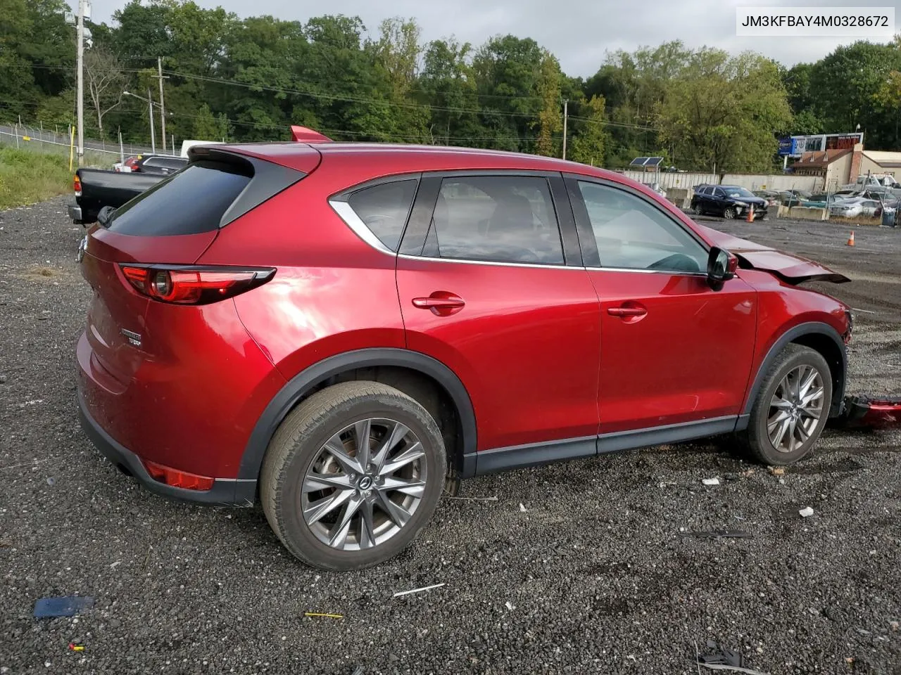 2021 Mazda Cx-5 Grand Touring Reserve VIN: JM3KFBAY4M0328672 Lot: 73337534