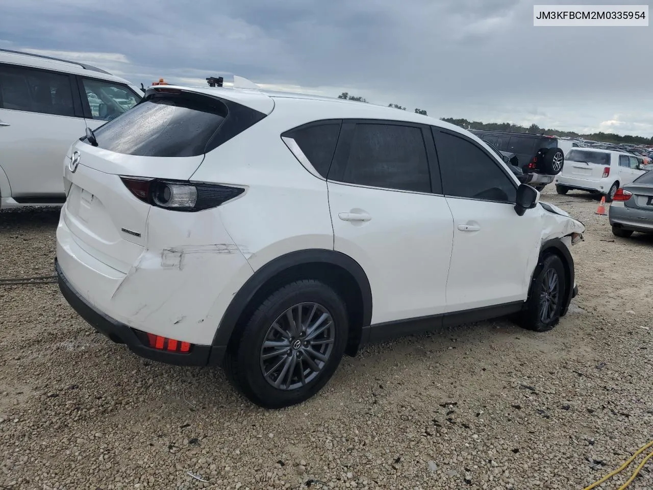 2021 Mazda Cx-5 Touring VIN: JM3KFBCM2M0335954 Lot: 73384494