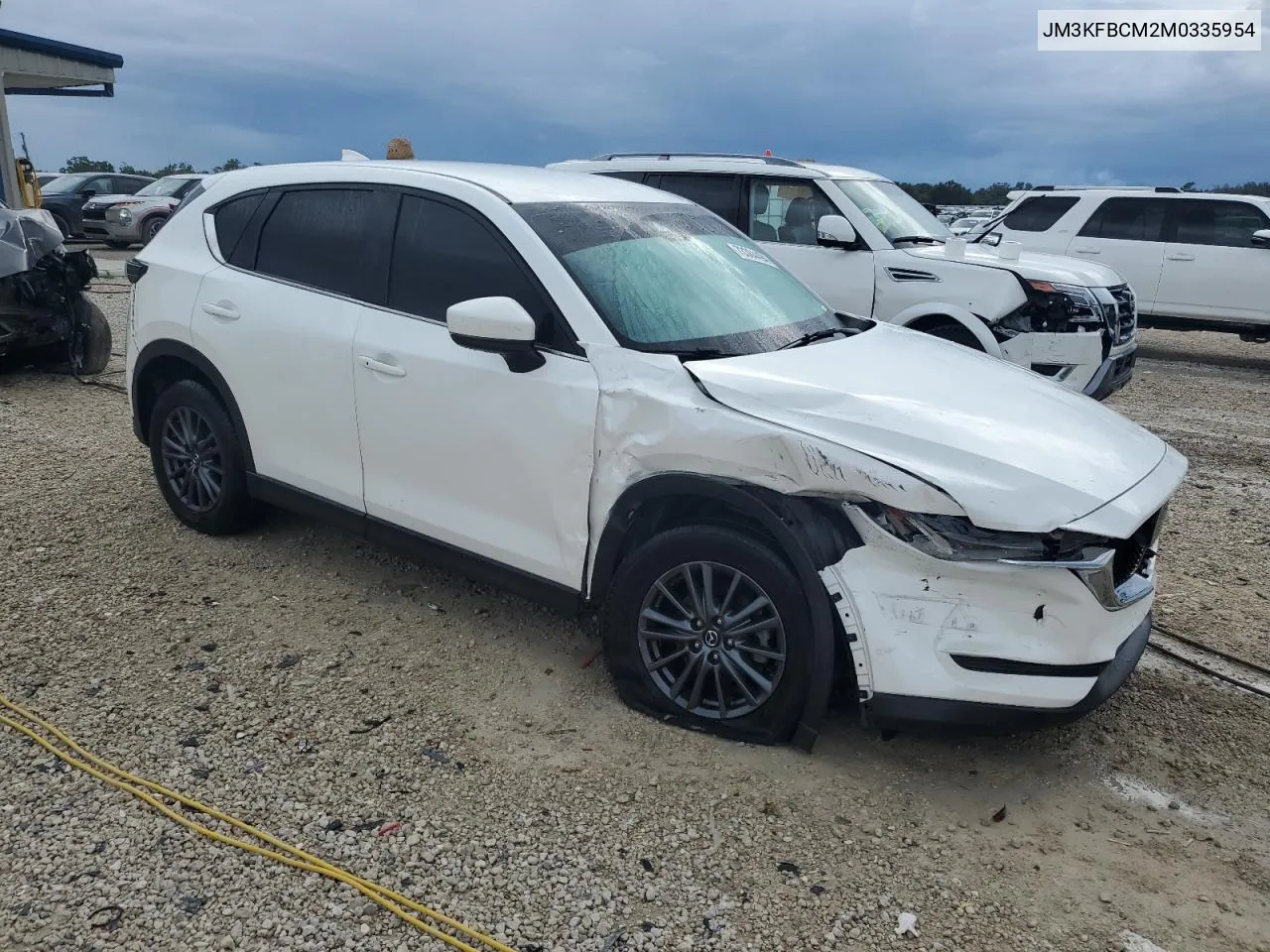 2021 Mazda Cx-5 Touring VIN: JM3KFBCM2M0335954 Lot: 73384494