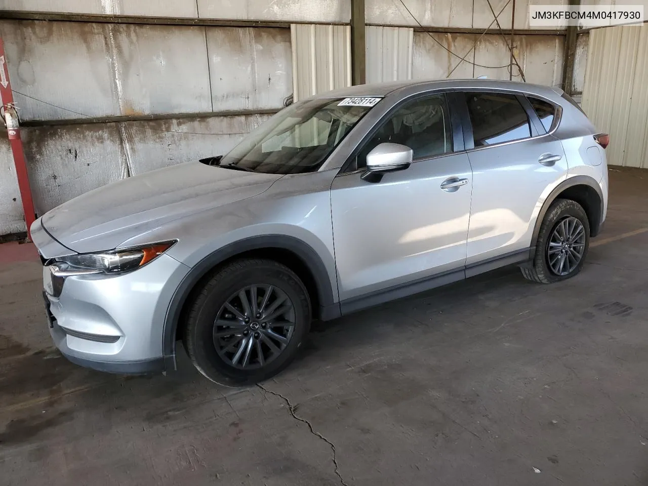 2021 Mazda Cx-5 Touring VIN: JM3KFBCM4M0417930 Lot: 73428114