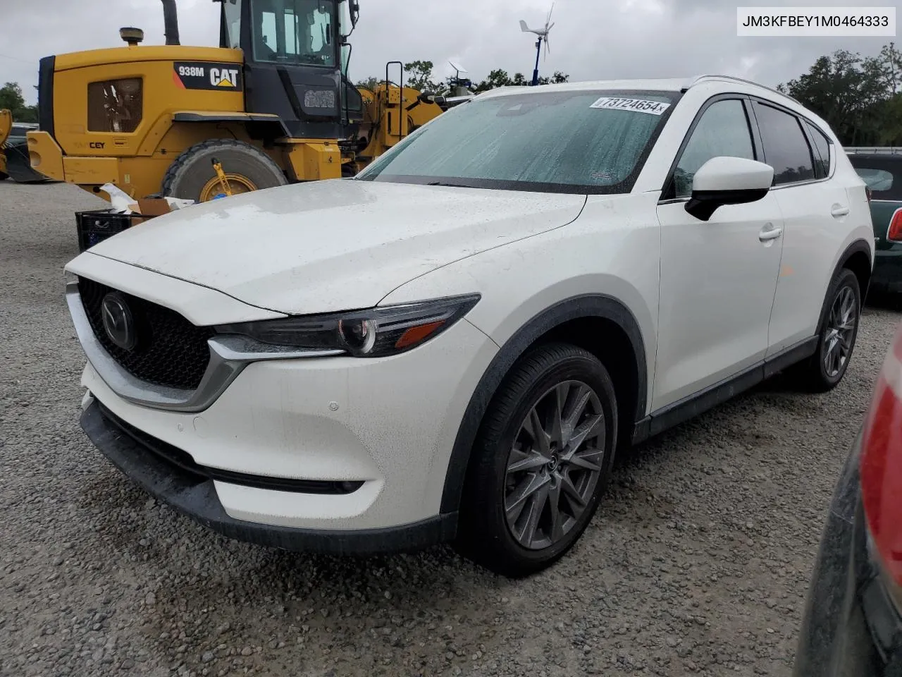 2021 Mazda Cx-5 Signature VIN: JM3KFBEY1M0464333 Lot: 73724654