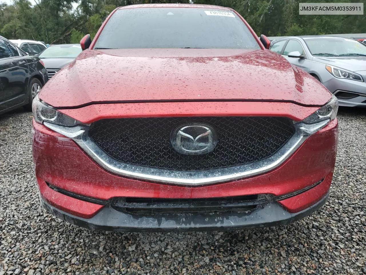 2021 Mazda Cx-5 Touring VIN: JM3KFACM5M0353911 Lot: 73810354