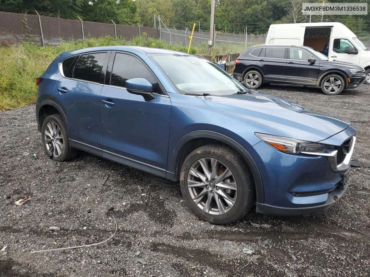 2021 Mazda Cx-5 Grand Touring VIN: JM3KFBDM3M1336538 Lot: 73830114