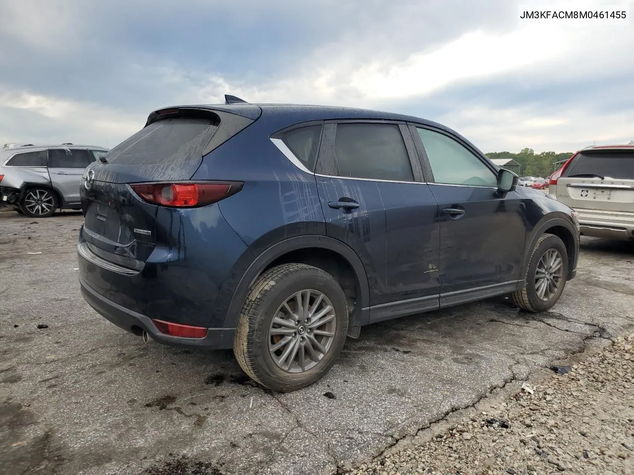 2021 Mazda Cx-5 Touring VIN: JM3KFACM8M0461455 Lot: 73850614