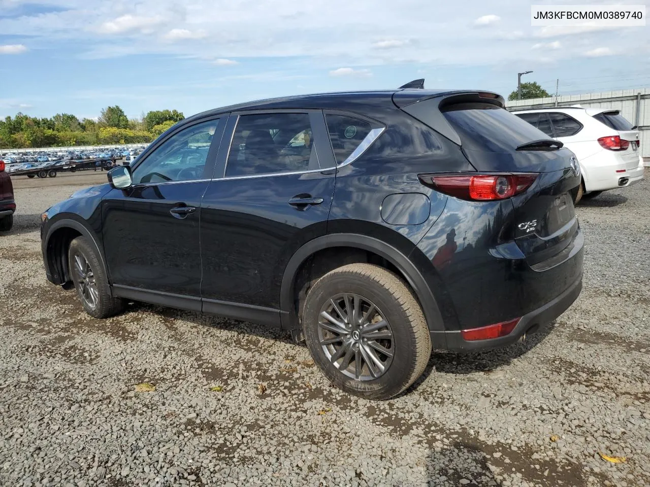 2021 Mazda Cx-5 Touring VIN: JM3KFBCM0M0389740 Lot: 73859094