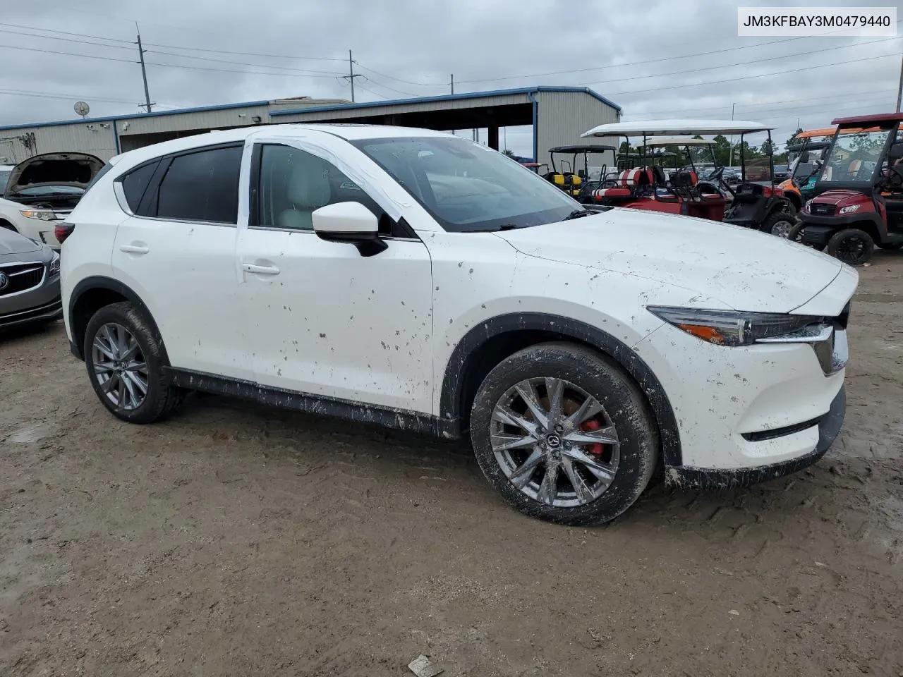 2021 Mazda Cx-5 Grand Touring Reserve VIN: JM3KFBAY3M0479440 Lot: 73980714