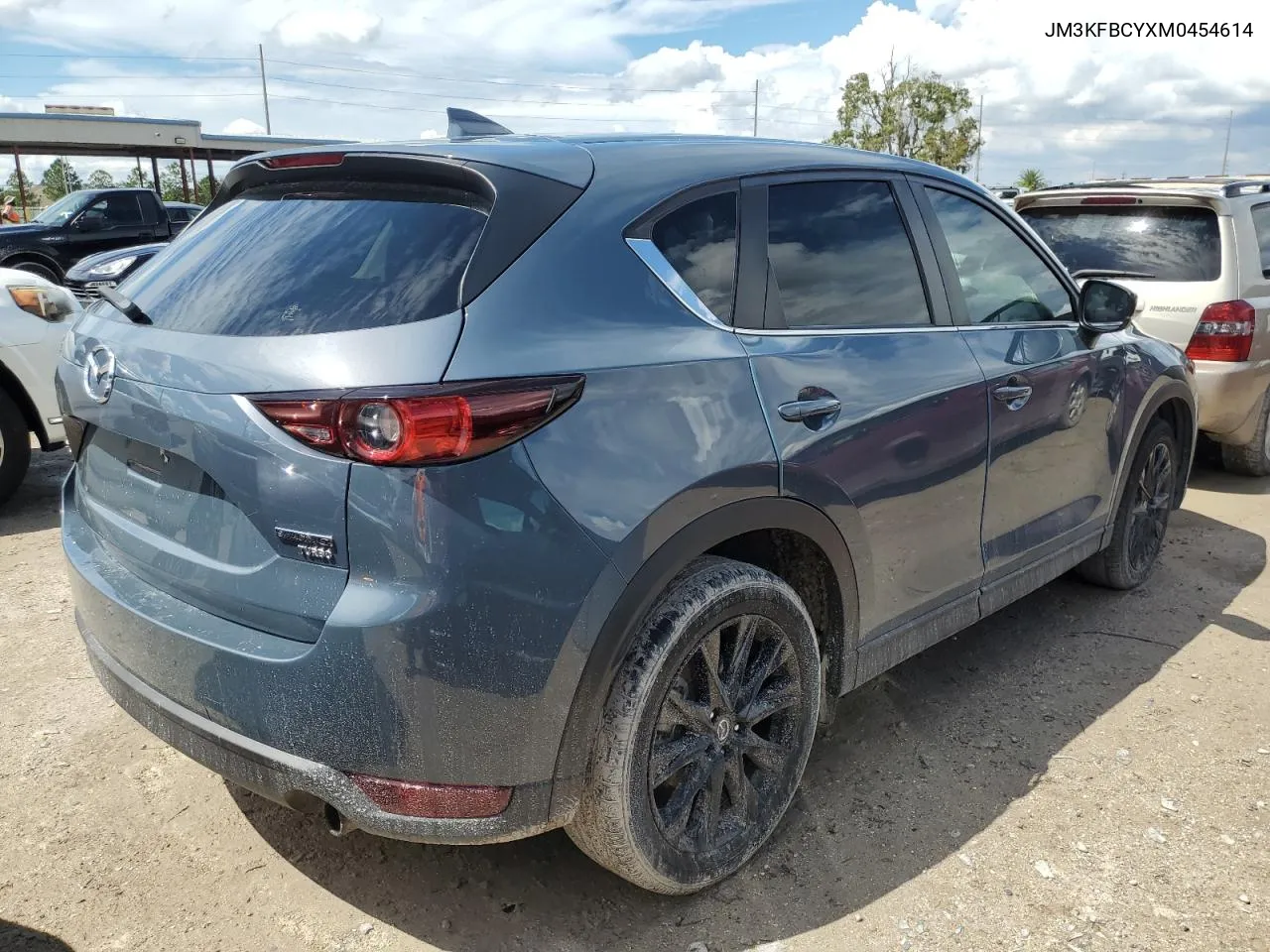 2021 Mazda Cx-5 Carbon Edition VIN: JM3KFBCYXM0454614 Lot: 74015164