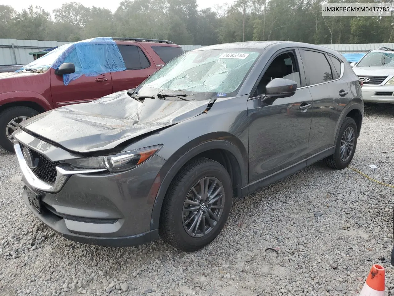 2021 Mazda Cx-5 Touring VIN: JM3KFBCMXM0417785 Lot: 74295744