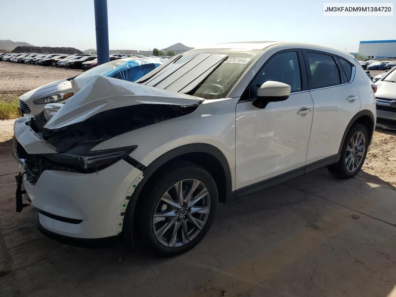 2021 Mazda Cx-5 Grand Touring VIN: JM3KFADM9M1384720 Lot: 74328164