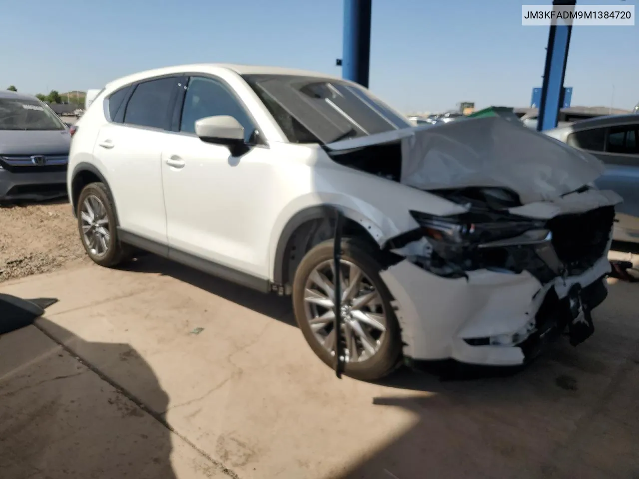 2021 Mazda Cx-5 Grand Touring VIN: JM3KFADM9M1384720 Lot: 74328164