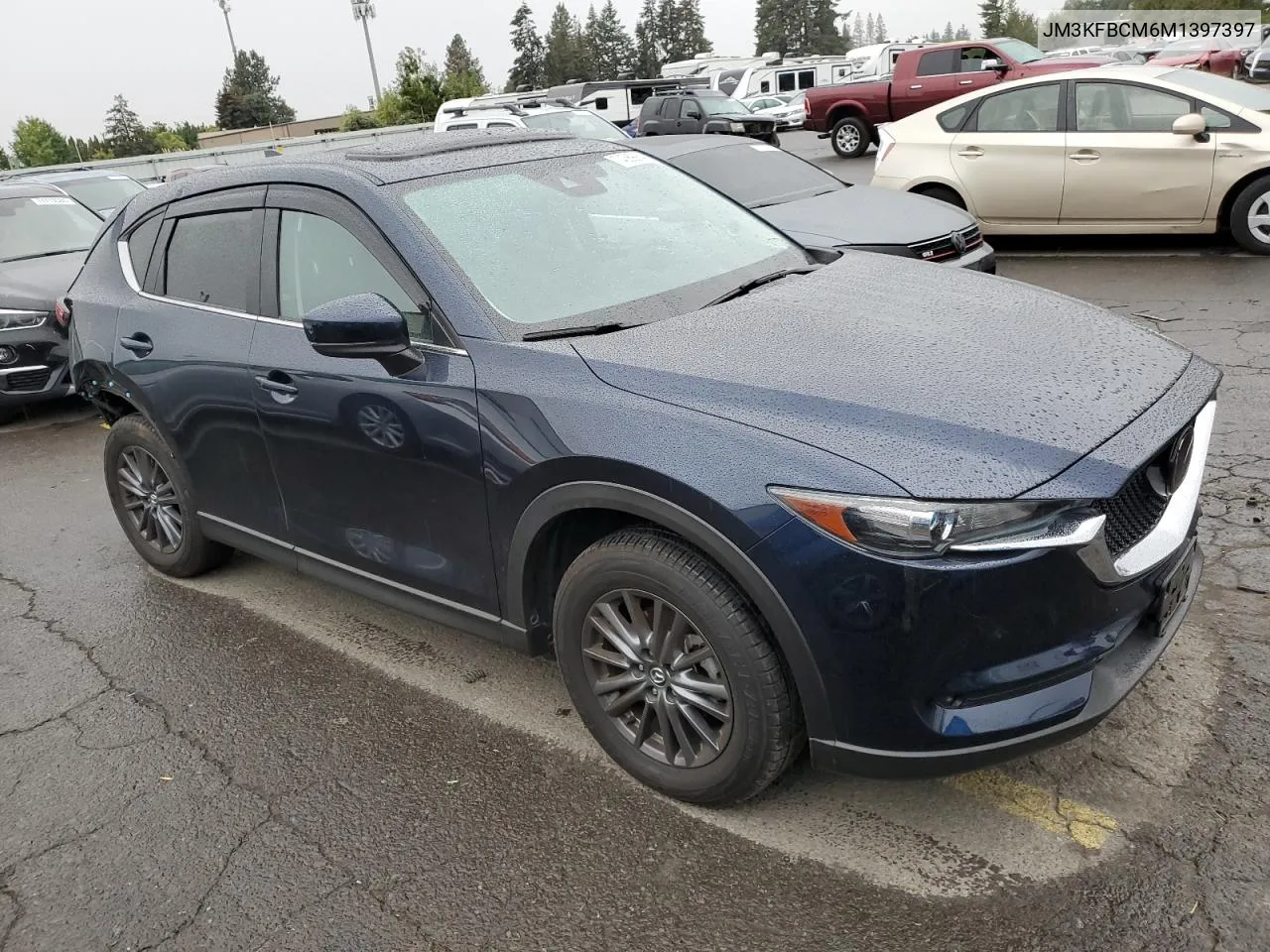 2021 Mazda Cx-5 Touring VIN: JM3KFBCM6M1397397 Lot: 74389964