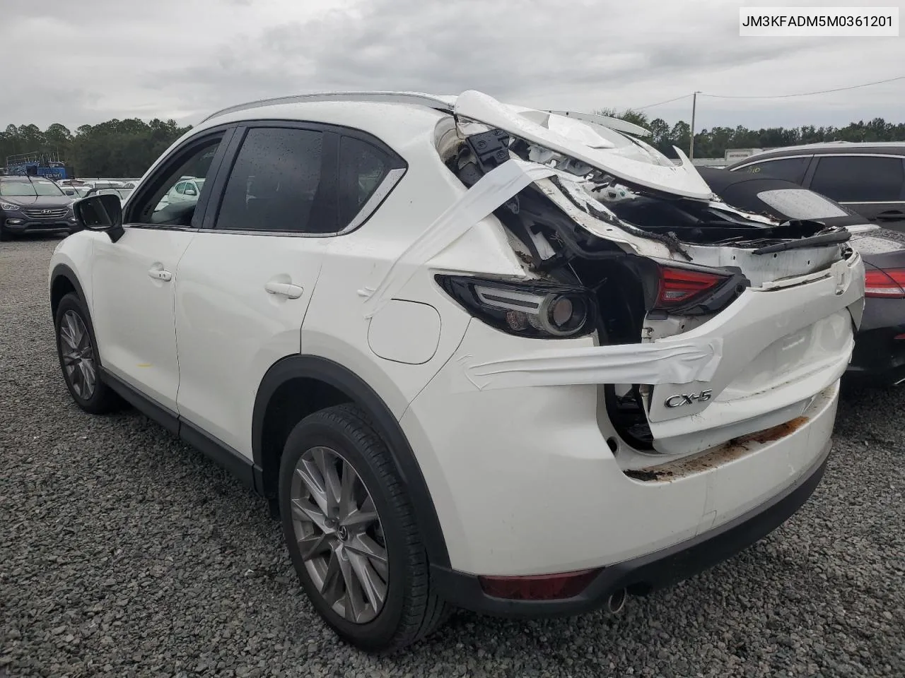 2021 Mazda Cx-5 Grand Touring VIN: JM3KFADM5M0361201 Lot: 74399834