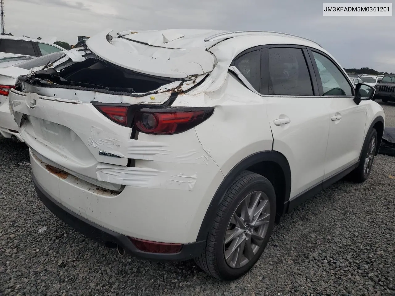 2021 Mazda Cx-5 Grand Touring VIN: JM3KFADM5M0361201 Lot: 74399834