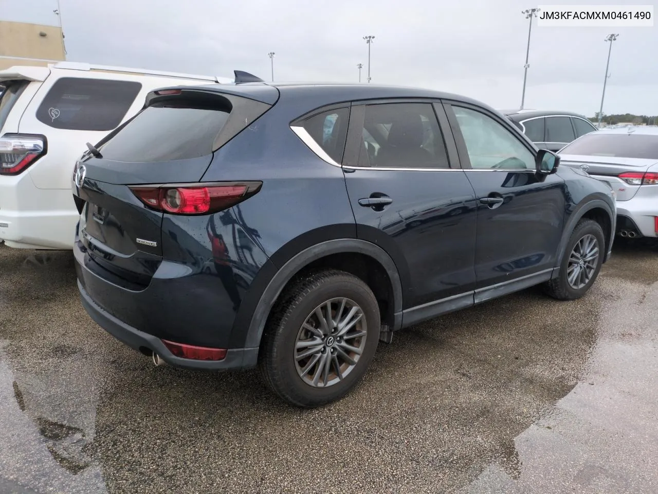 2021 Mazda Cx-5 Touring VIN: JM3KFACMXM0461490 Lot: 74516034