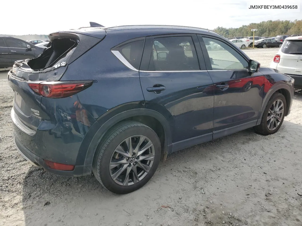 2021 Mazda Cx-5 Signature VIN: JM3KFBEY3M0439658 Lot: 74534464