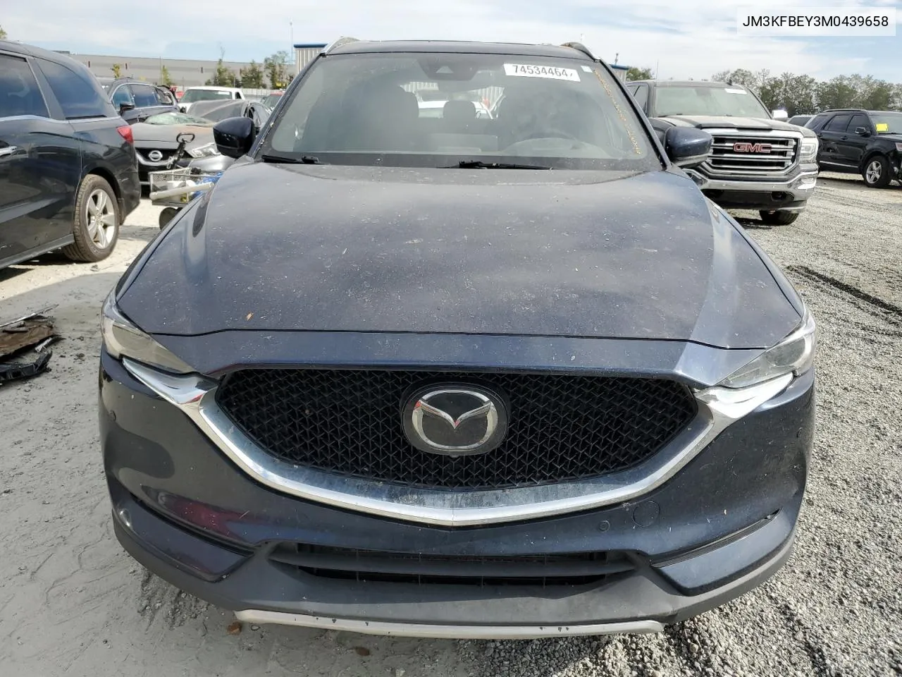 2021 Mazda Cx-5 Signature VIN: JM3KFBEY3M0439658 Lot: 74534464