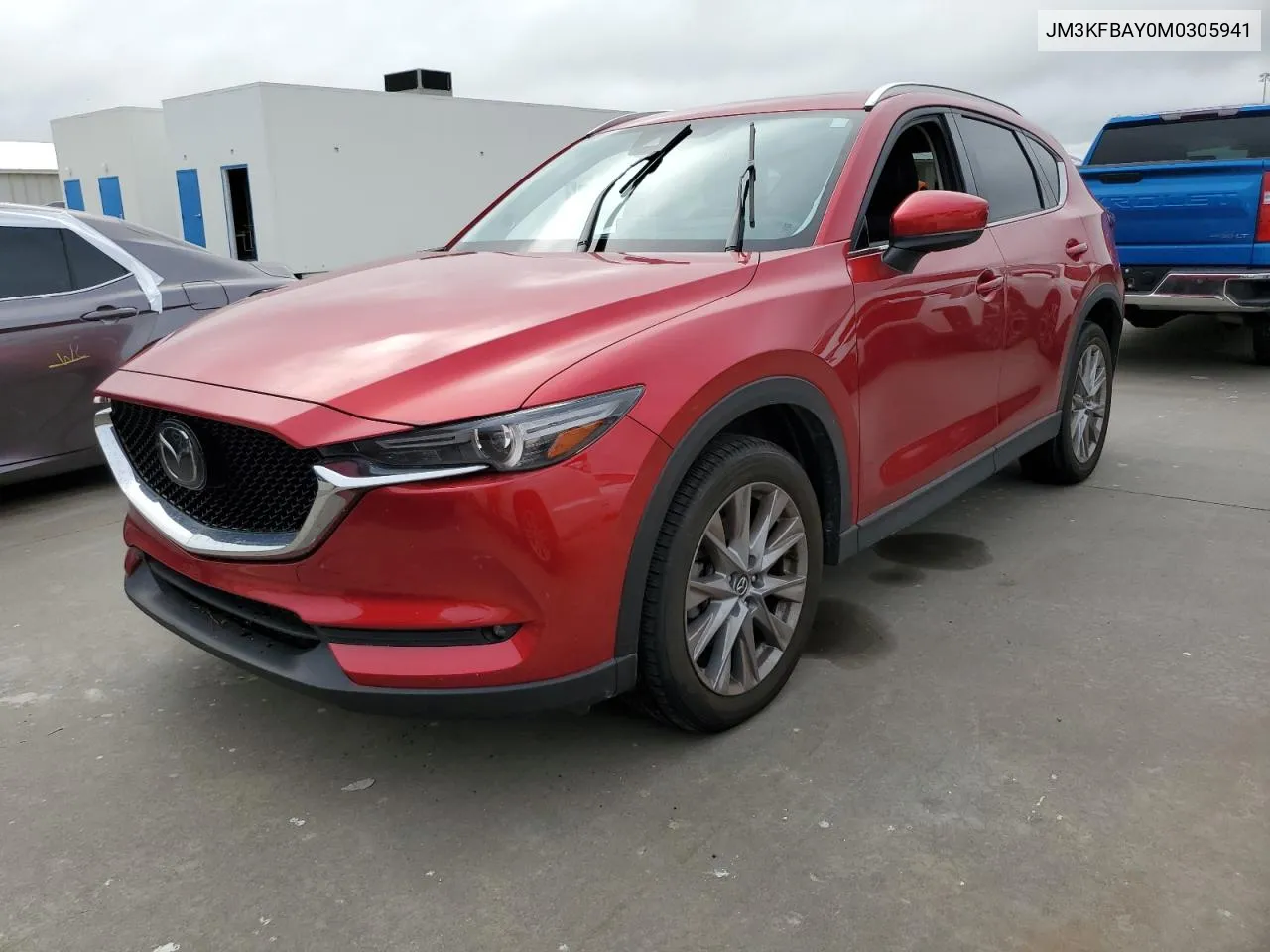 2021 Mazda Cx-5 Grand Touring Reserve VIN: JM3KFBAY0M0305941 Lot: 74669114