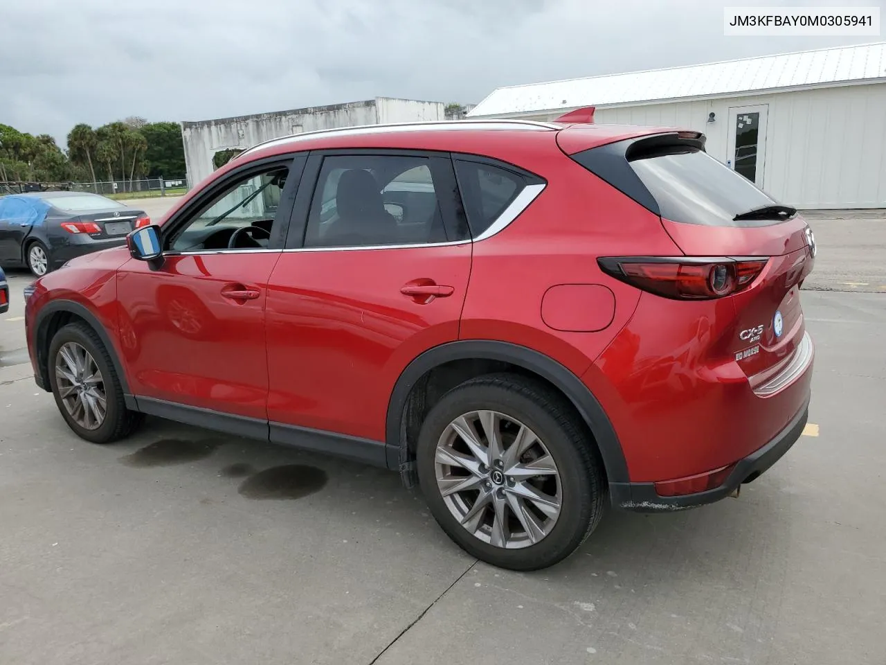 2021 Mazda Cx-5 Grand Touring Reserve VIN: JM3KFBAY0M0305941 Lot: 74669114