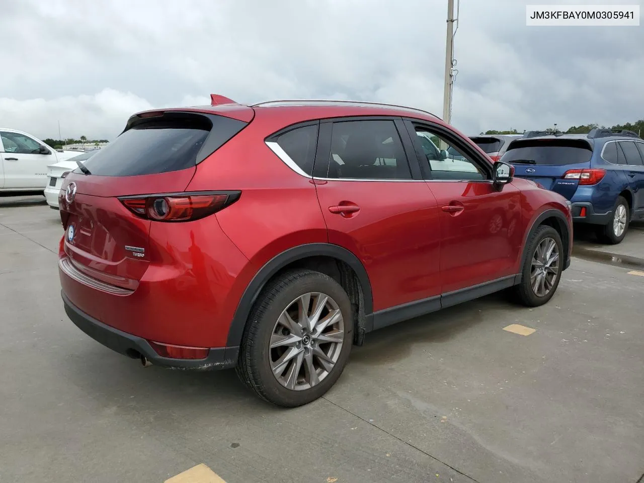 JM3KFBAY0M0305941 2021 Mazda Cx-5 Grand Touring Reserve