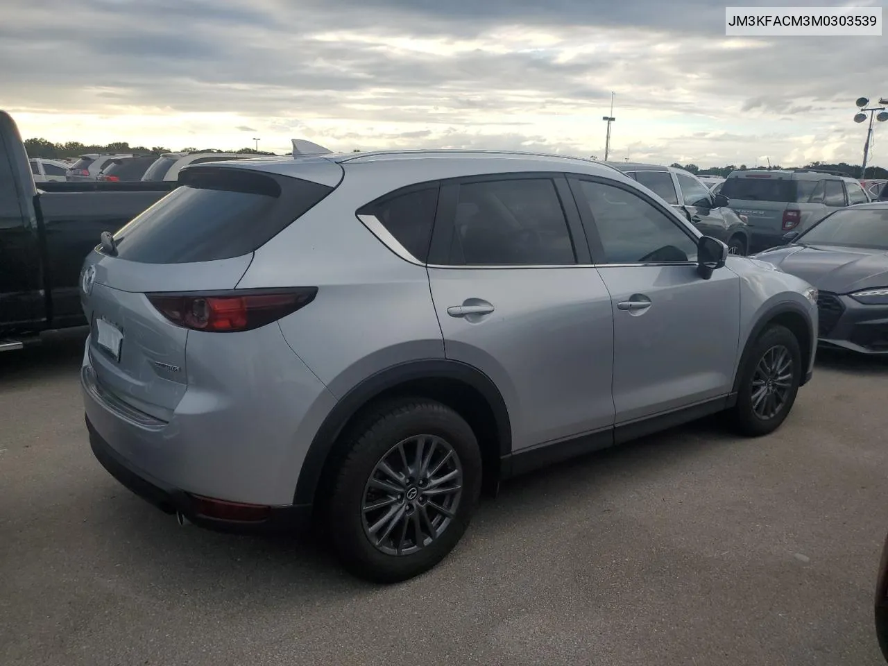 2021 Mazda Cx-5 Touring VIN: JM3KFACM3M0303539 Lot: 74678554