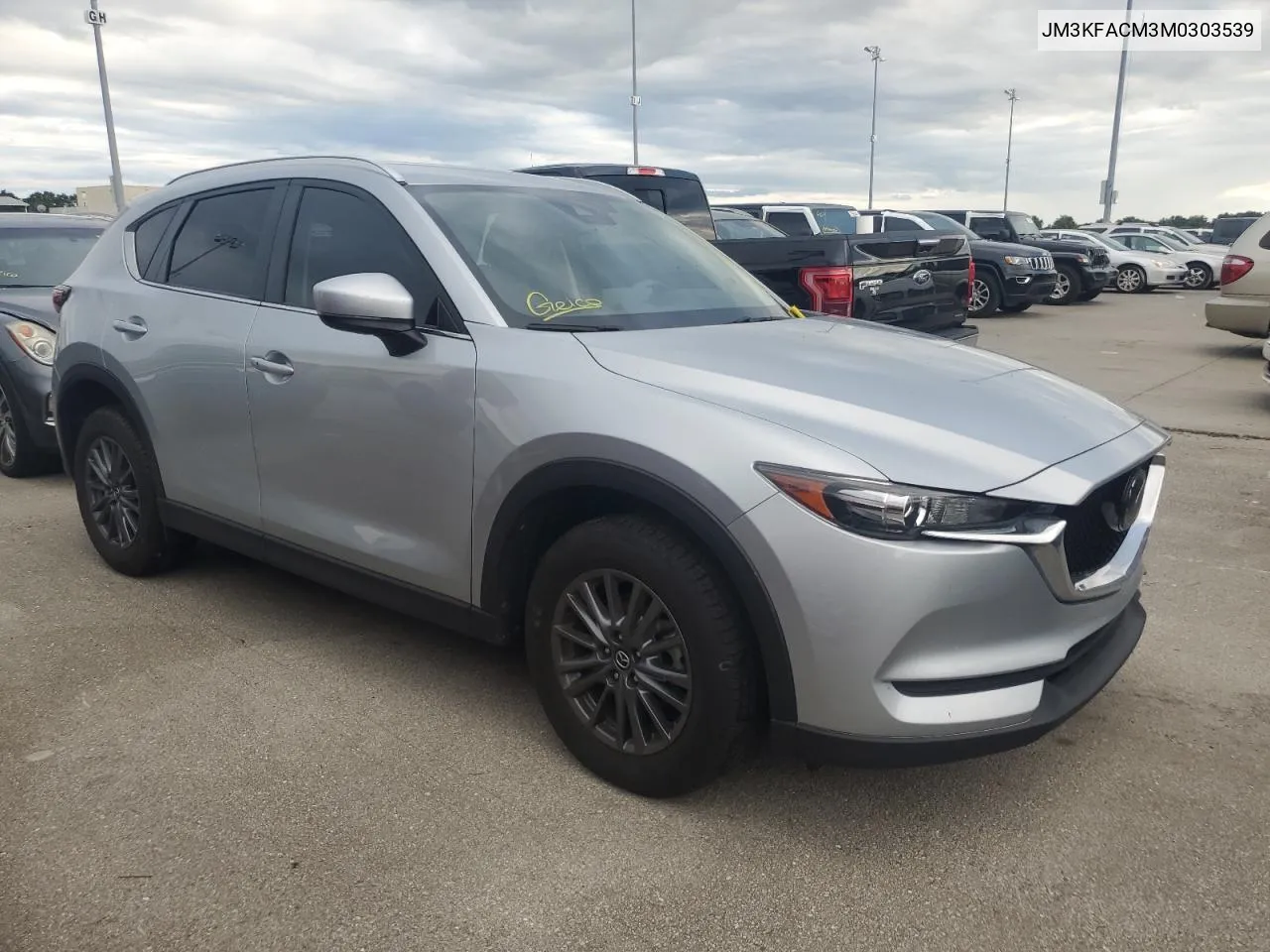 2021 Mazda Cx-5 Touring VIN: JM3KFACM3M0303539 Lot: 74678554