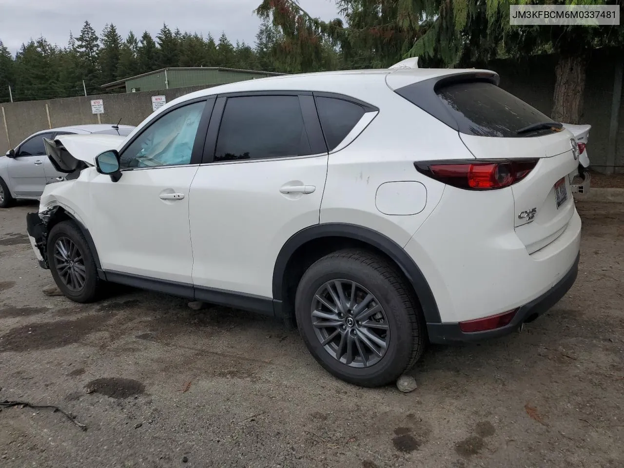 2021 Mazda Cx-5 Touring VIN: JM3KFBCM6M0337481 Lot: 74898404