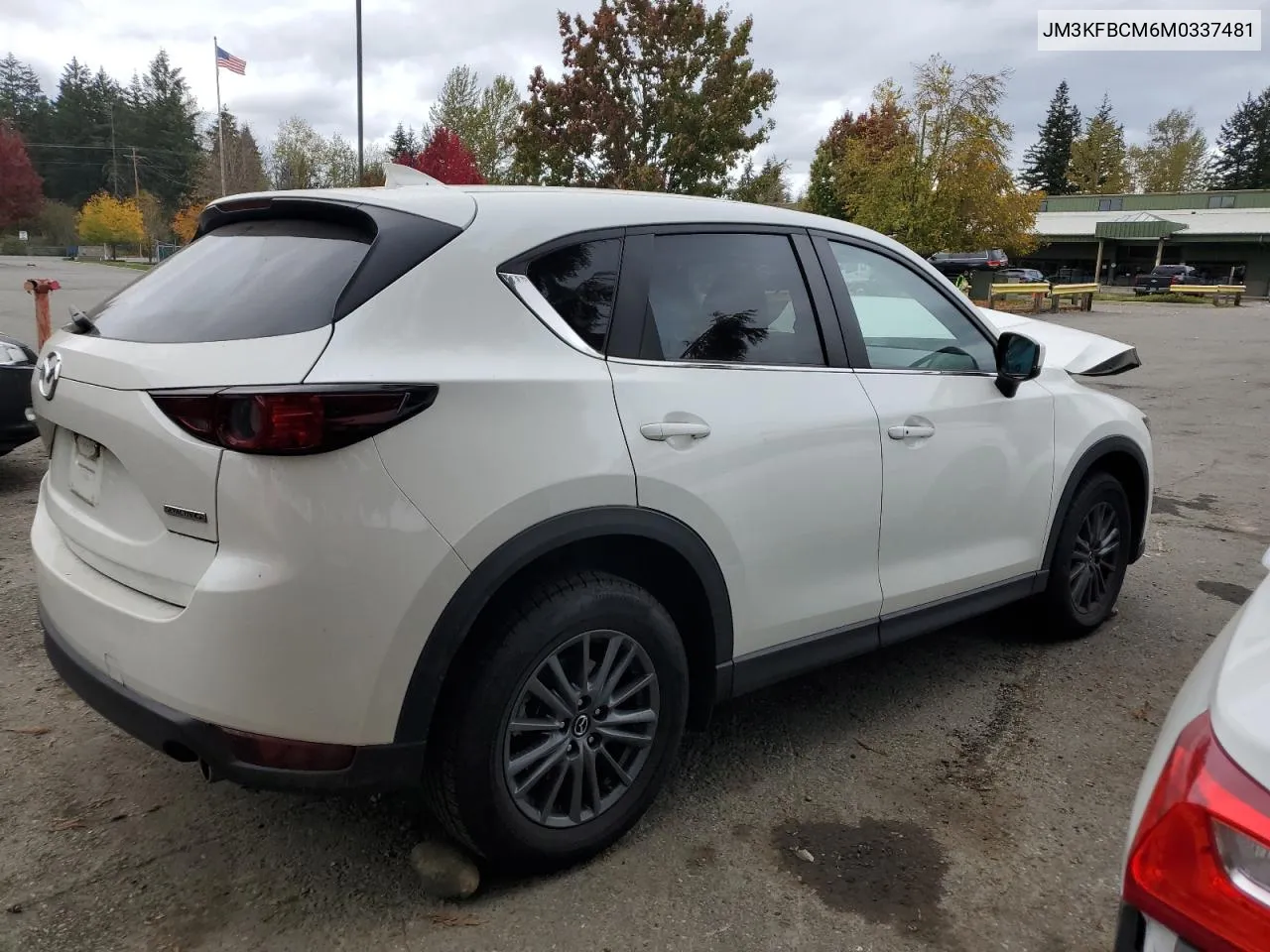 2021 Mazda Cx-5 Touring VIN: JM3KFBCM6M0337481 Lot: 74898404