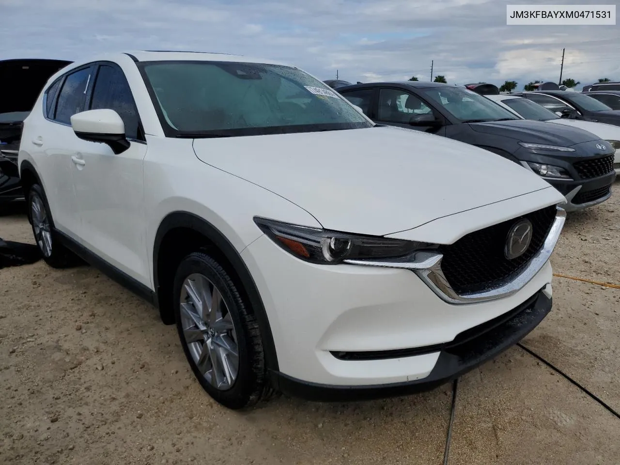 2021 Mazda Cx-5 Grand Touring Reserve VIN: JM3KFBAYXM0471531 Lot: 74914884