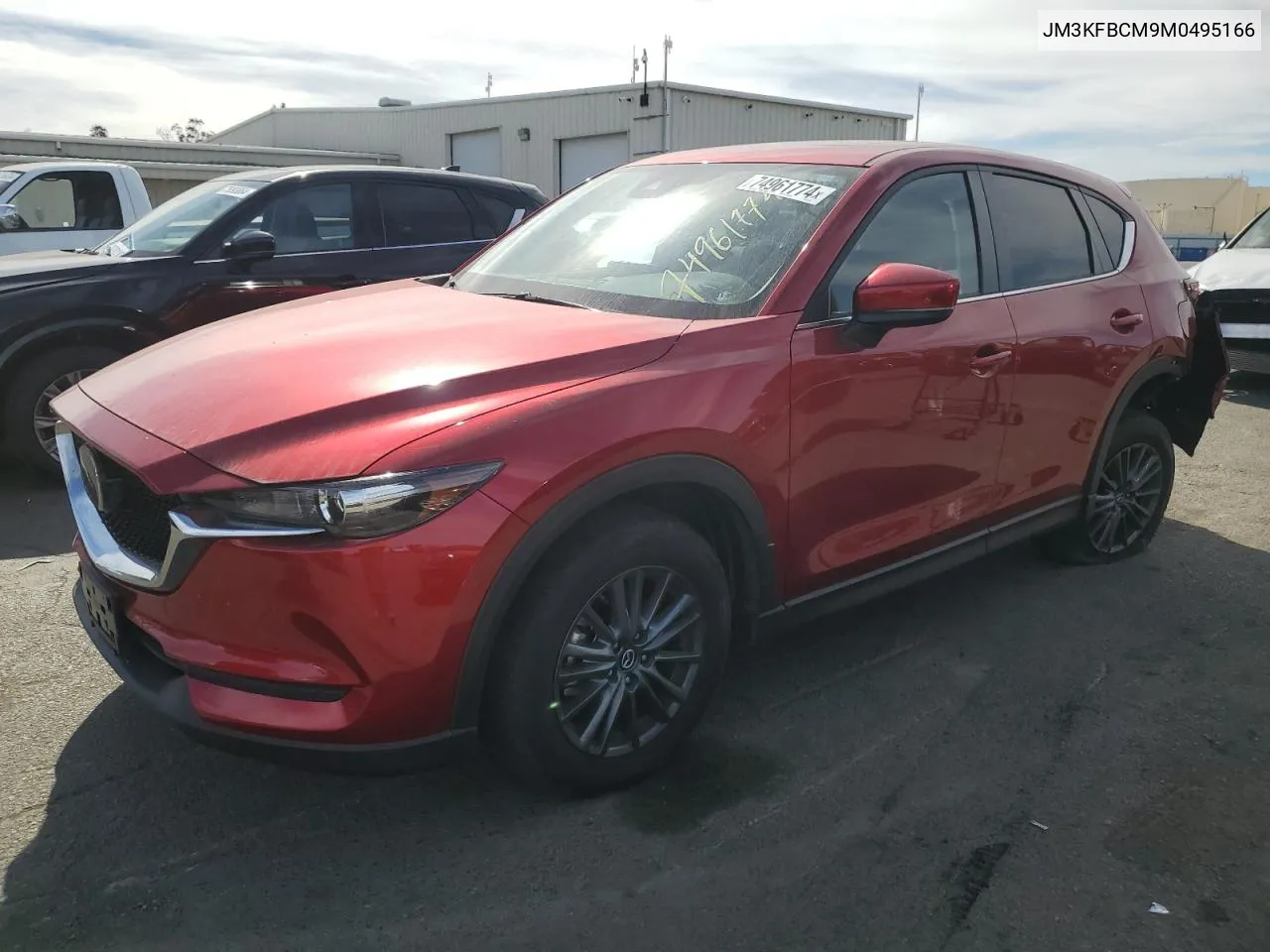 2021 Mazda Cx-5 Touring VIN: JM3KFBCM9M0495166 Lot: 74961774