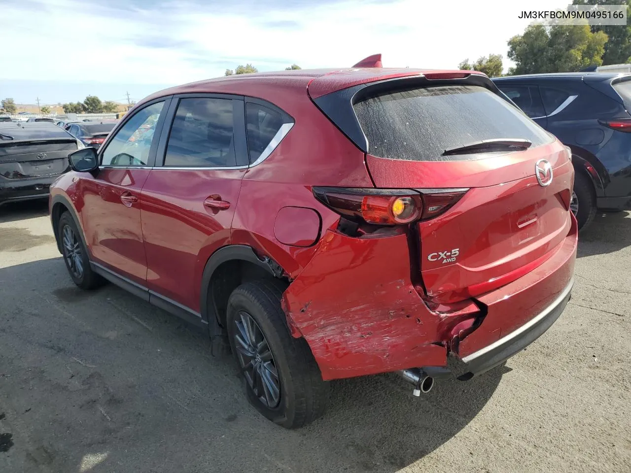 2021 Mazda Cx-5 Touring VIN: JM3KFBCM9M0495166 Lot: 74961774