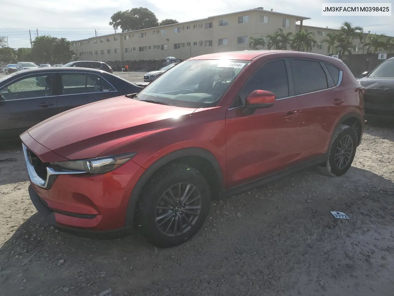 2021 Mazda Cx-5 Touring VIN: JM3KFACM1M0398425 Lot: 75016844