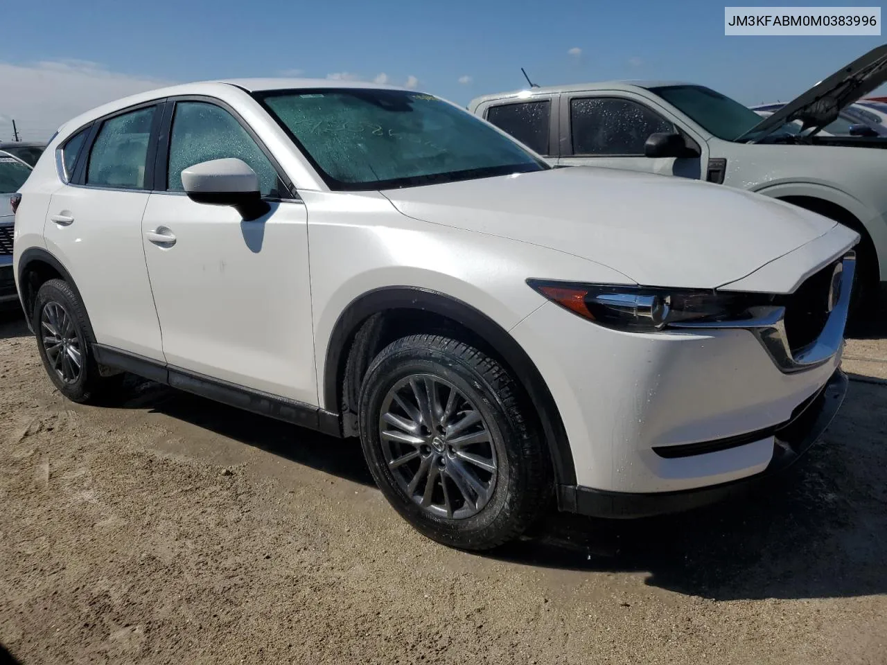 2021 Mazda Cx-5 Sport VIN: JM3KFABM0M0383996 Lot: 75086514