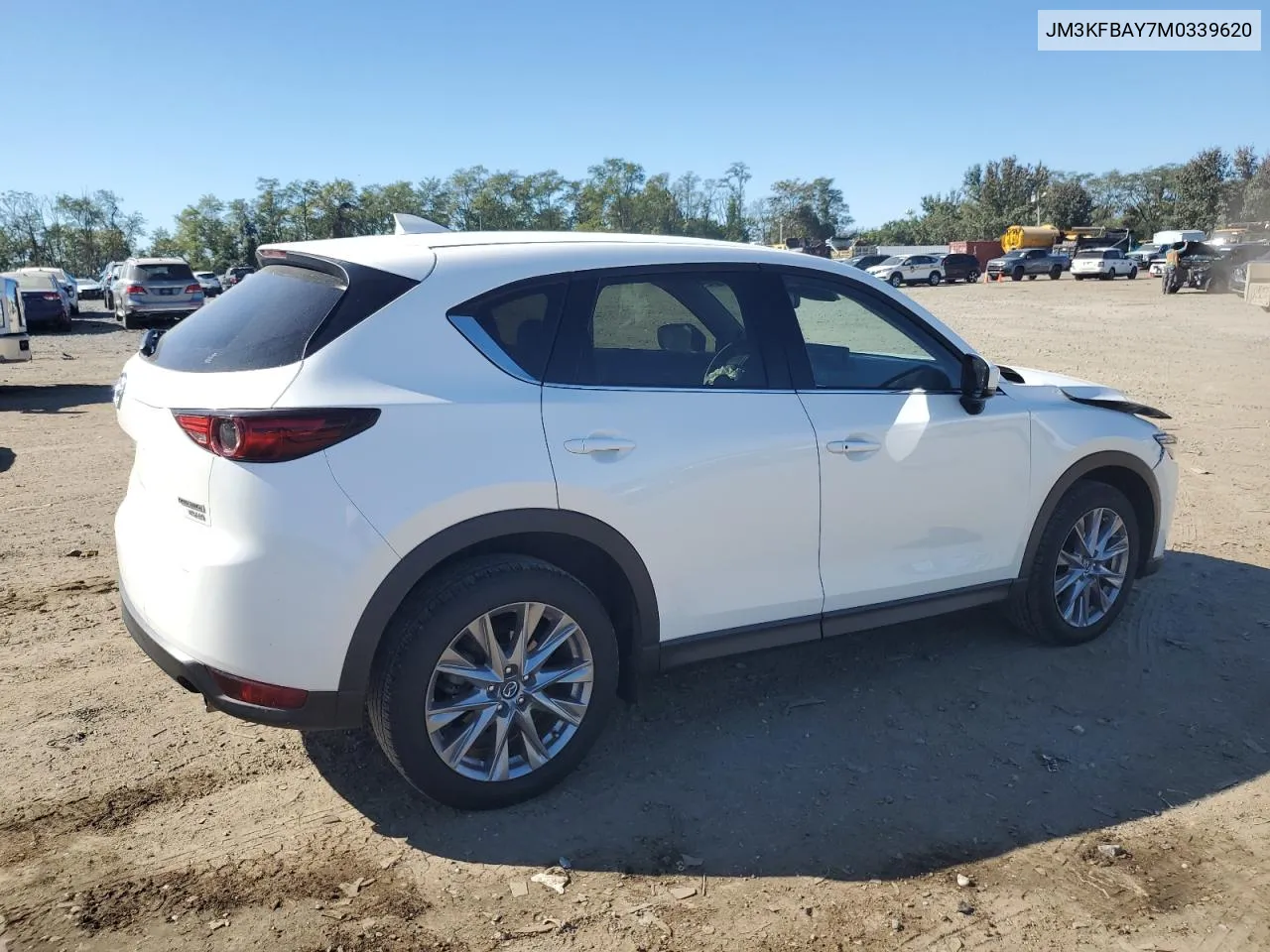 2021 Mazda Cx-5 Grand Touring Reserve VIN: JM3KFBAY7M0339620 Lot: 75099864