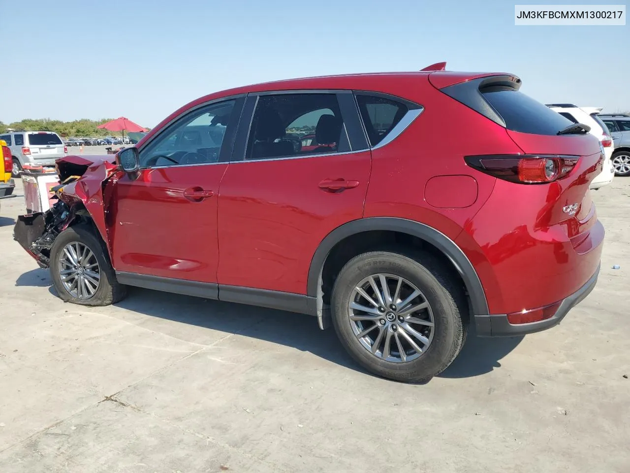 2021 Mazda Cx-5 Touring VIN: JM3KFBCMXM1300217 Lot: 75643374