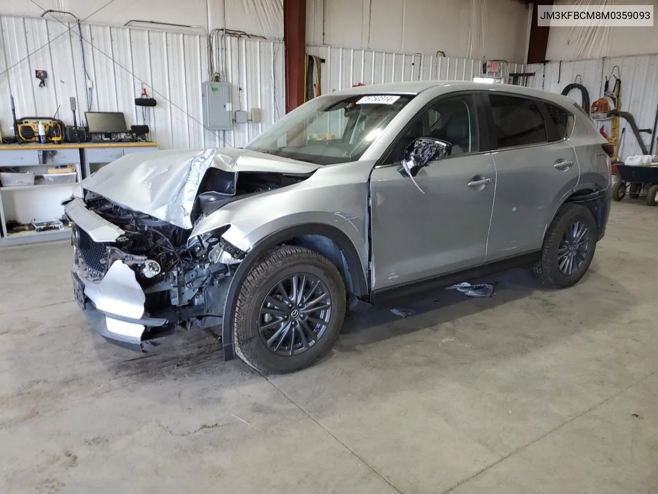 2021 Mazda Cx-5 Touring VIN: JM3KFBCM8M0359093 Lot: 75750314