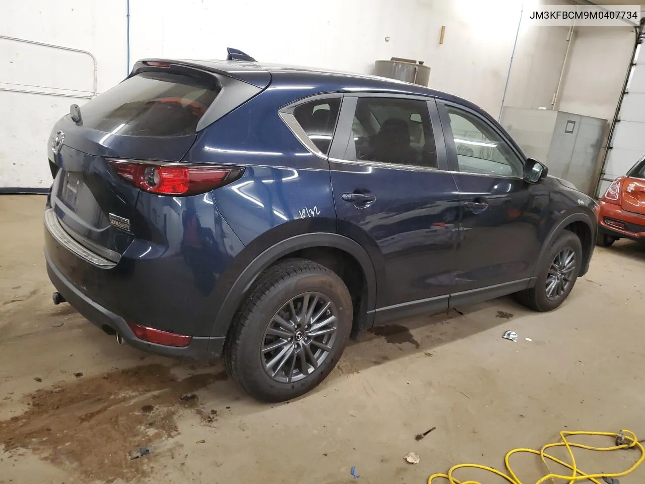 2021 Mazda Cx-5 Touring VIN: JM3KFBCM9M0407734 Lot: 75850134