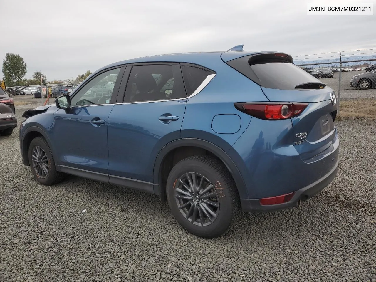 2021 Mazda Cx-5 Touring VIN: JM3KFBCM7M0321211 Lot: 75868454