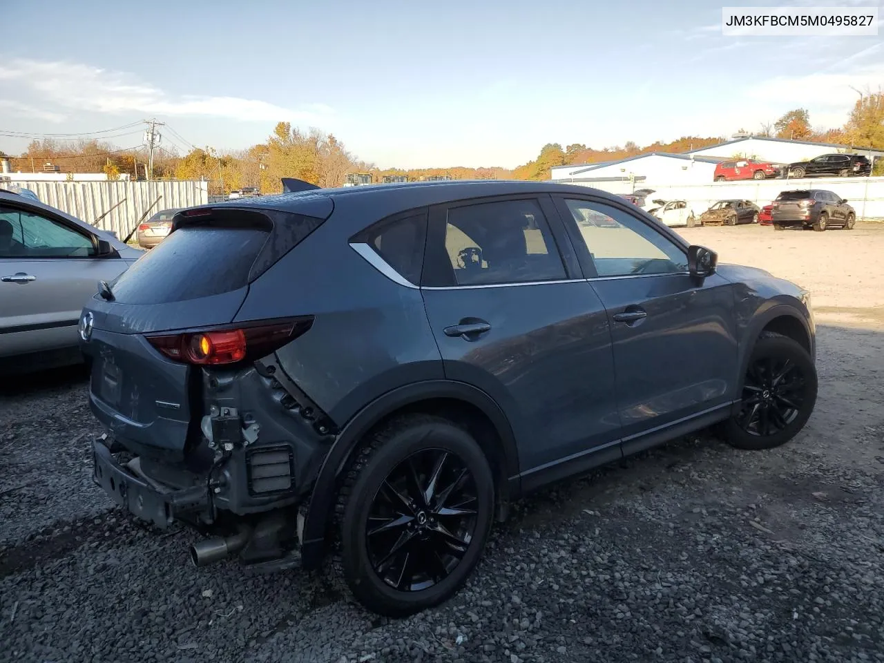 2021 Mazda Cx-5 Touring VIN: JM3KFBCM5M0495827 Lot: 76082954