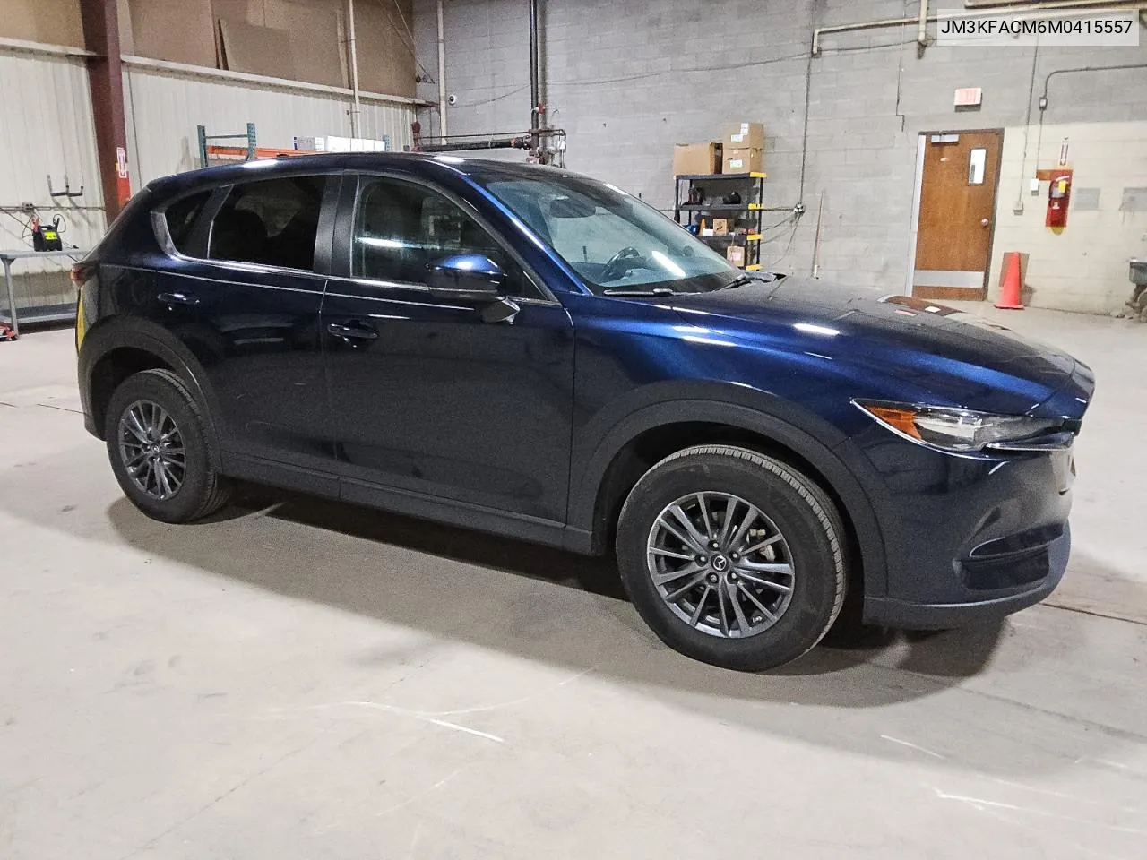 2021 Mazda Cx-5 Touring VIN: JM3KFACM6M0415557 Lot: 76137334