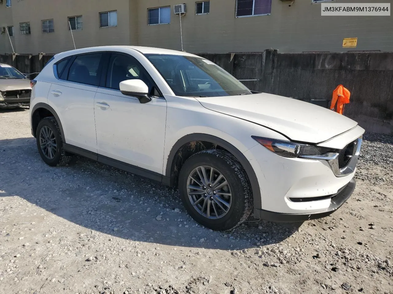 2021 Mazda Cx-5 Sport VIN: JM3KFABM9M1376944 Lot: 76181424