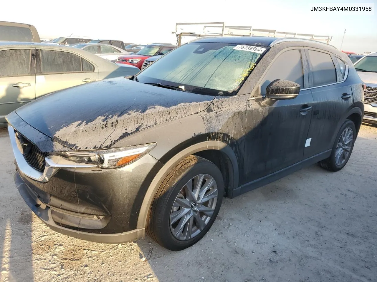 2021 Mazda Cx-5 Grand Touring Reserve VIN: JM3KFBAY4M0331958 Lot: 76199964