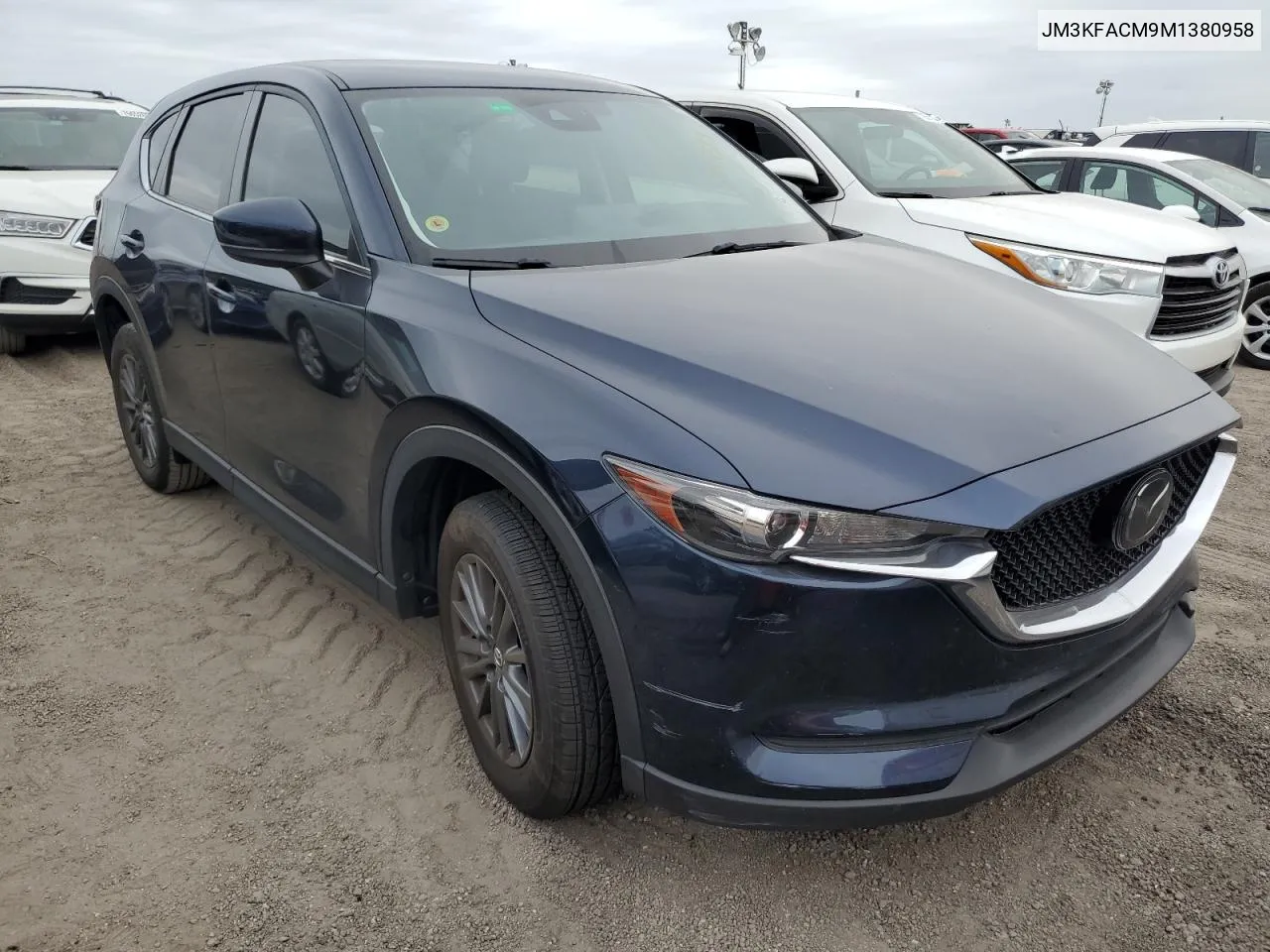 2021 Mazda Cx-5 Touring VIN: JM3KFACM9M1380958 Lot: 76243114