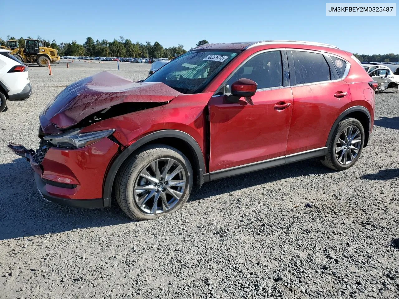 2021 Mazda Cx-5 Signature VIN: JM3KFBEY2M0325487 Lot: 76251974